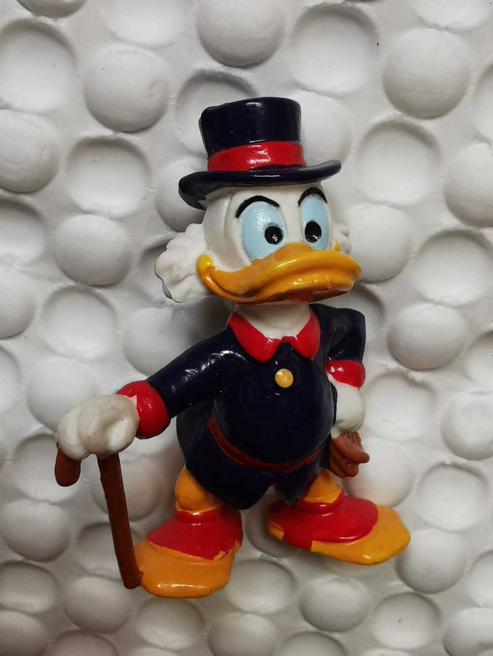 Vintage DuckTales Scrooge McDuck Figure 1988 Bullyland PVC Sealed